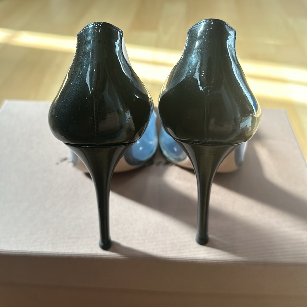 Gianvito Rossi plexi heels pumps size 35 - Picture 7 of 14